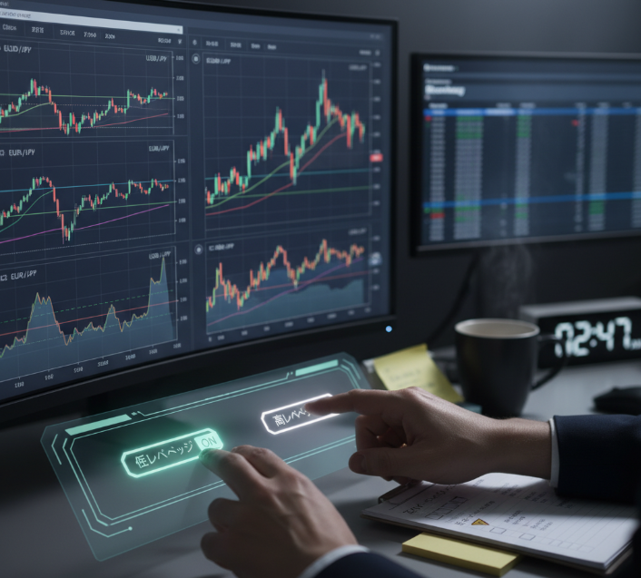 低レバレッジ 高レバレッジ どちらが 安全か.png 低レバレッジ 高レバレッジ どちらが 安全か.png